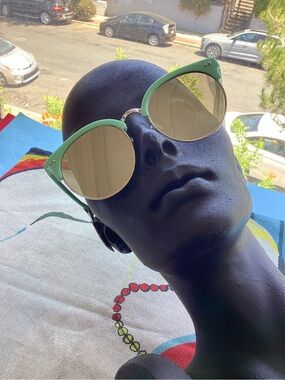 NWT Perverse mint green mirror lenses sunglasses